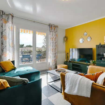 Le Floreal - Vue Mer, Proche Plage, Parking Prive Bandol Exterior foto