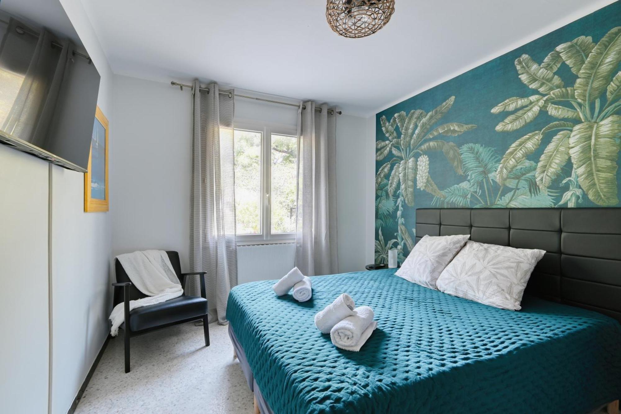 Le Floreal - Vue Mer, Proche Plage, Parking Prive Appartement Bandol